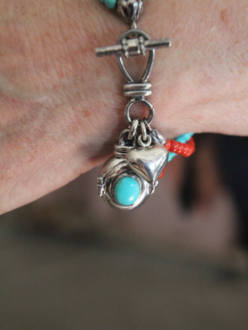 Bracelet with watch locket. Size 6. Ecclissi brand. See description below. - Picture 2 of 13